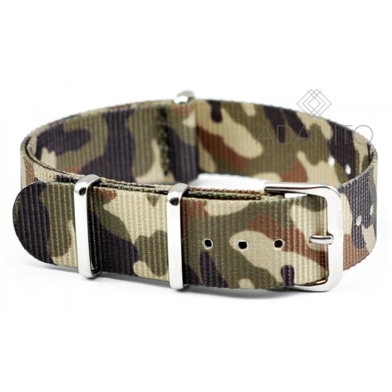 Nylonový Nato remienok na hodinky 111G.CAMO.18