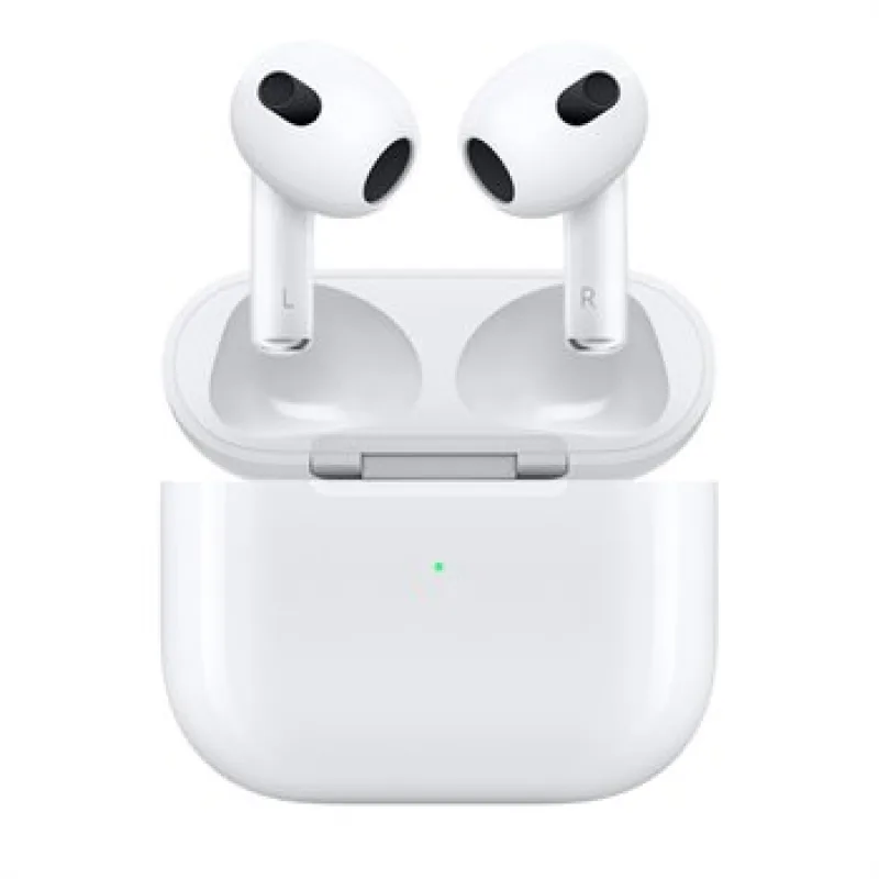 Apple AirPods (3. generácie) s Lightning nabíjacím puzdrom *Renovovaný*…