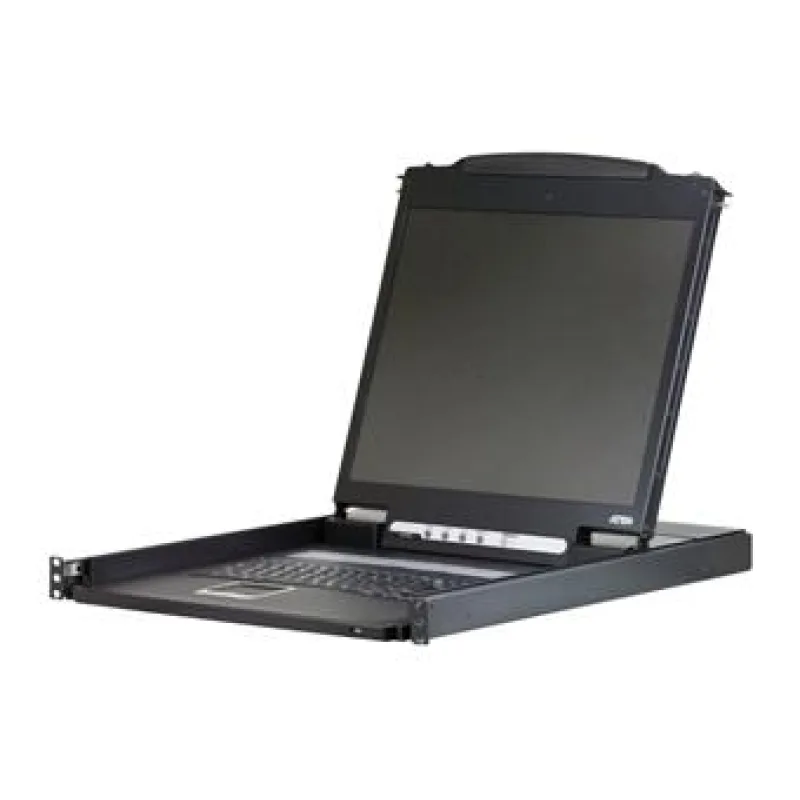 Aten console, 19" LCD, rack 19", kláv., touchpad CL-1000N