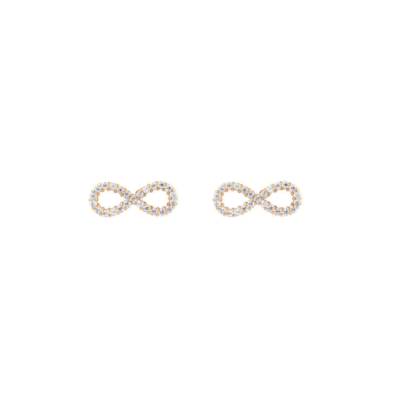 Daniel Wellington Dámske oceľové náušnice Mirelle Infinity DW00401615