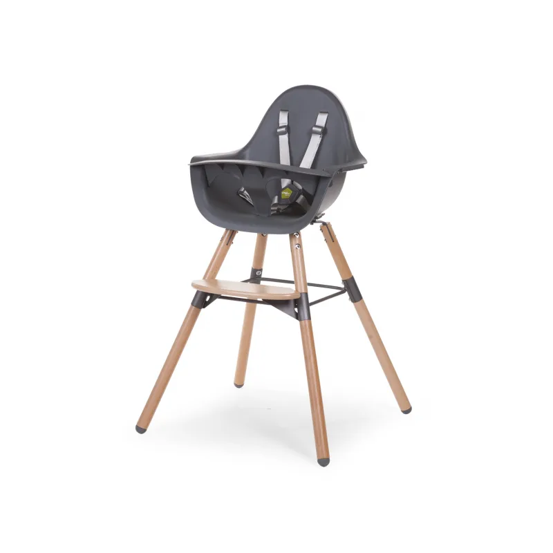 Childhome Stolička 2v1 Evolu 2 Natural / Anthracite
