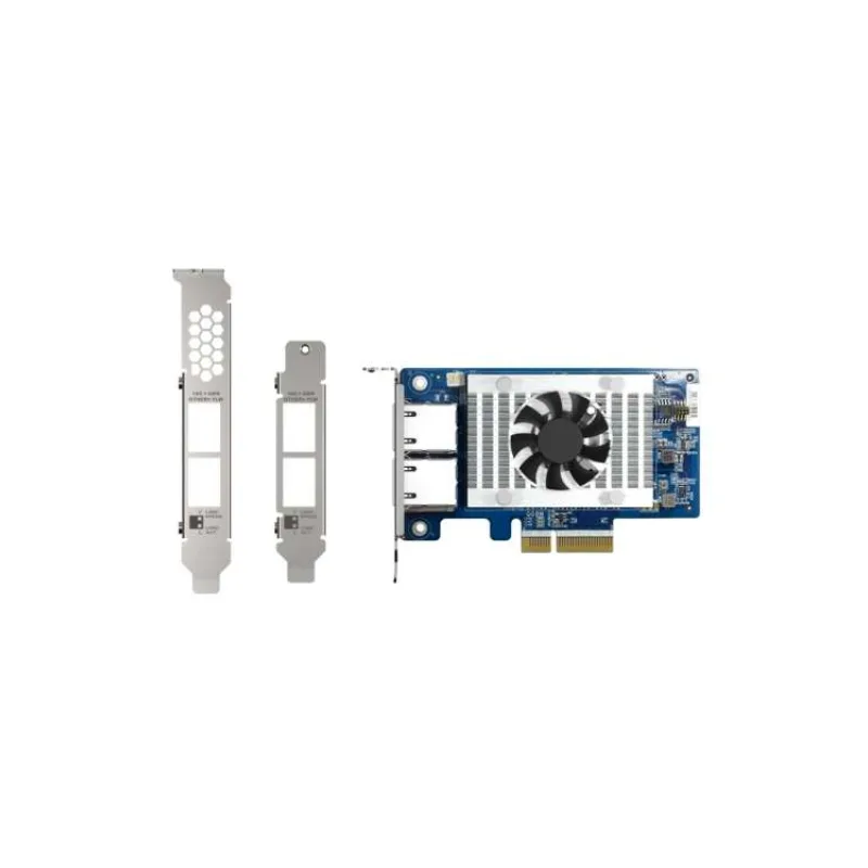 QNAP QXG-10G2T-X710 - dvojportová rozširujúca 10GbE (Intel X710) karta pre PC aj QNAP NAS (QXG-10G2T-X710)