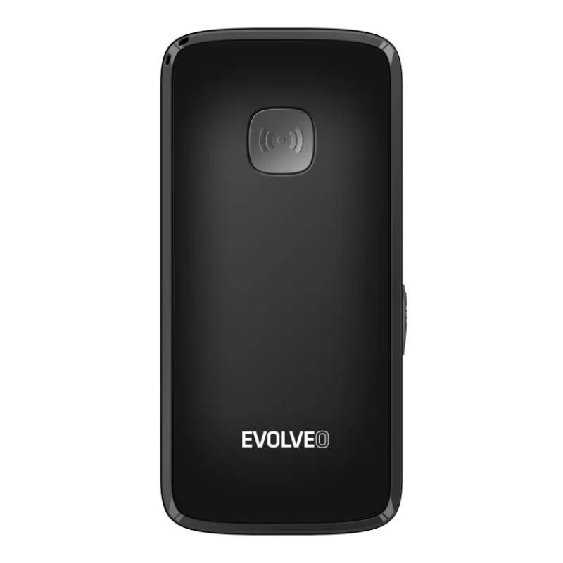 EVOLVEO EasyPhone ID, mobilný telefón pre seniorov, čierna (EP-400-IDB)