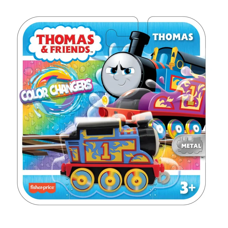 Mattel Fisher-Price COLOR CHANGERS ŤAHACIA KOVOVÁ MAŠINKA ASST