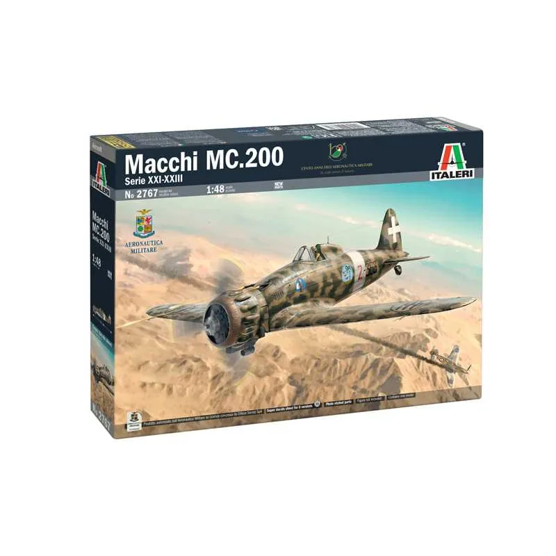 Italeri Model Kit lietadlo 2767 - MACCHI MC.200 XXI séria (1:48)
