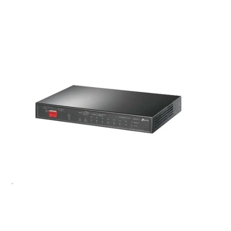 TP-Link CCTV switch TL-SG1210P v4.0 (P/N:1760500251) (8xGbE, 1xGbE uplink, 1xSFP, 8xPoE+, 63W, fanless) (TL-SG1210P)