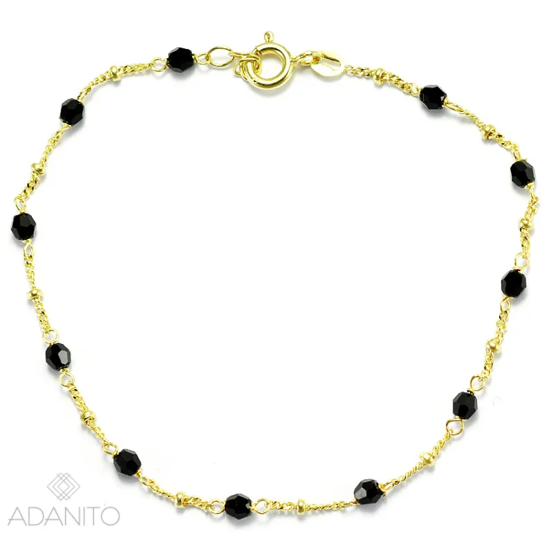 Zlatý nármaok onyx ADANITO BRNK1222GO, 17-18, 1.36 g