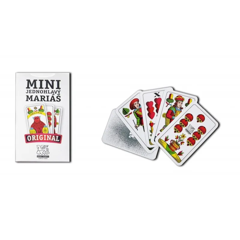 Hrací karty Hracie karty Mariáš jednohlavý - mini