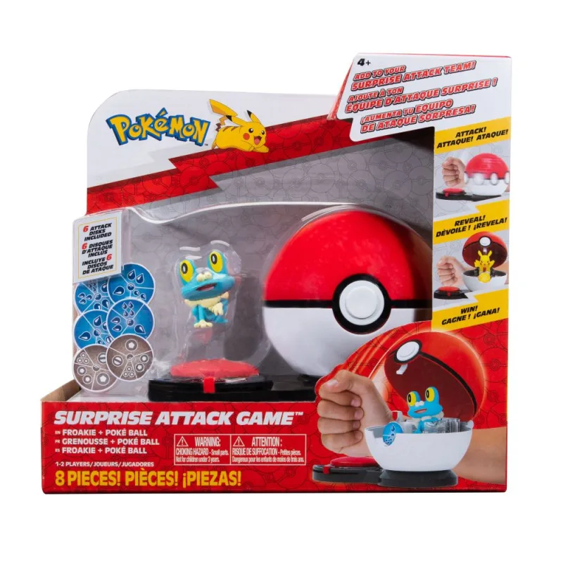 Orbico Pokémon Surprise Attack Game Single-Packs