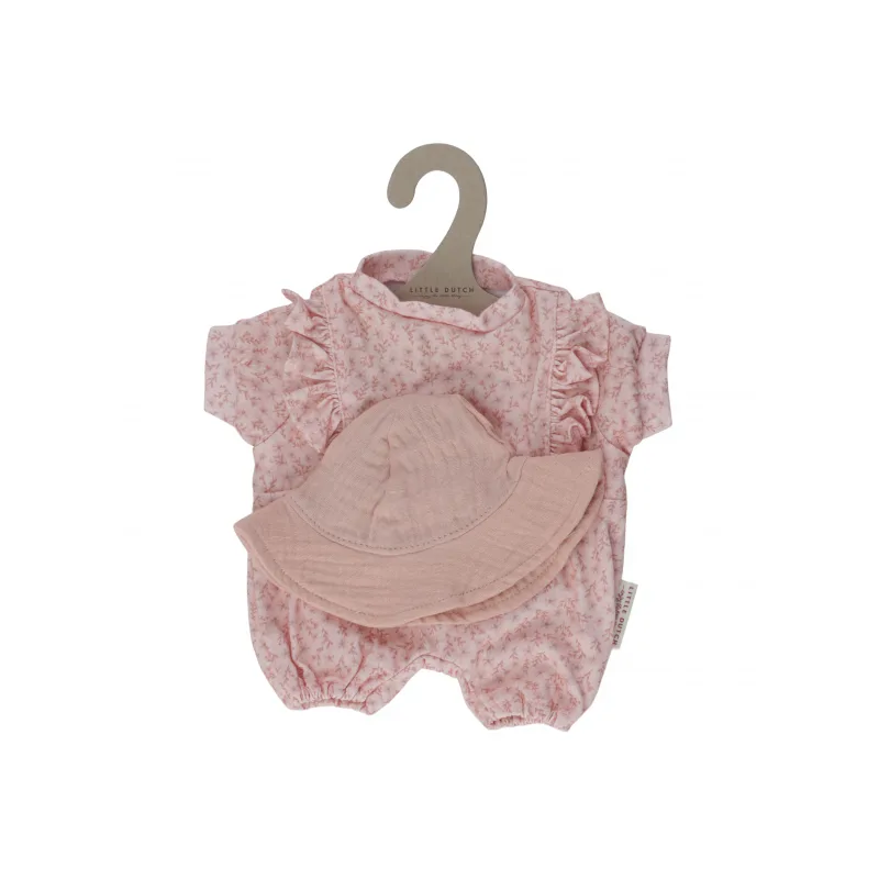 Little Dutch Oblečenie pre bábiku Baby Pink Floral