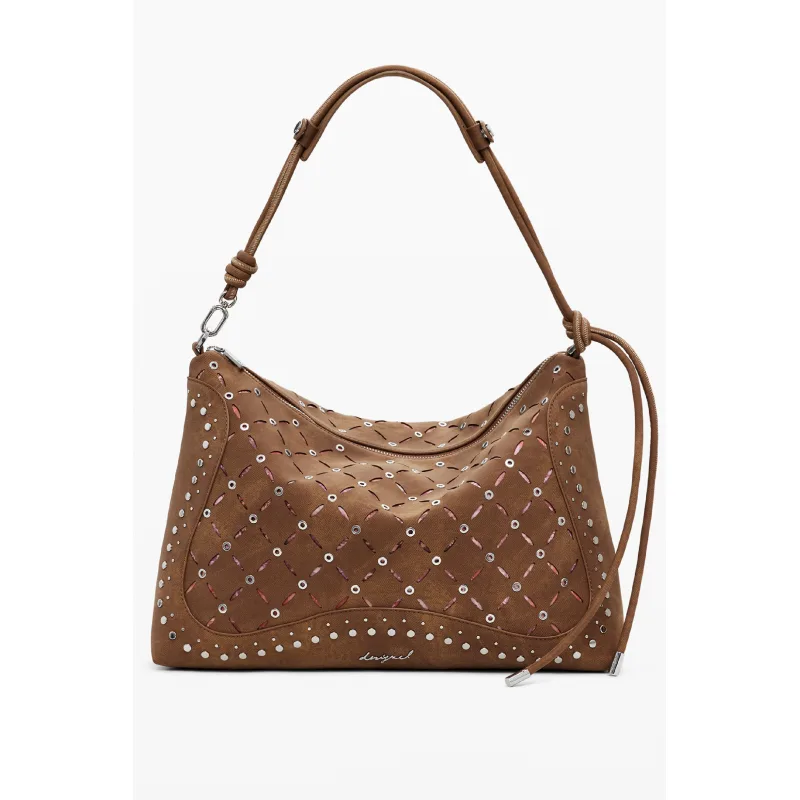Dámska Kabelka DESIGUAL - Hnedá
 39.0X28.0X12.0cm Farba: hnedá, Veľkosť: 39.0X28.0X12.0