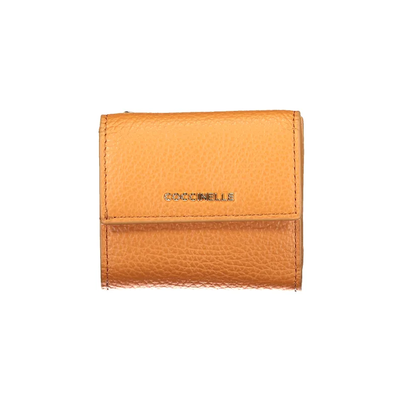 Dámska Peňaženka COCCINELLE - Oranžová 
 9.5X8.0X3.0cm Farba: oranžová, Veľkosť: 9.5X8.0X3.0
