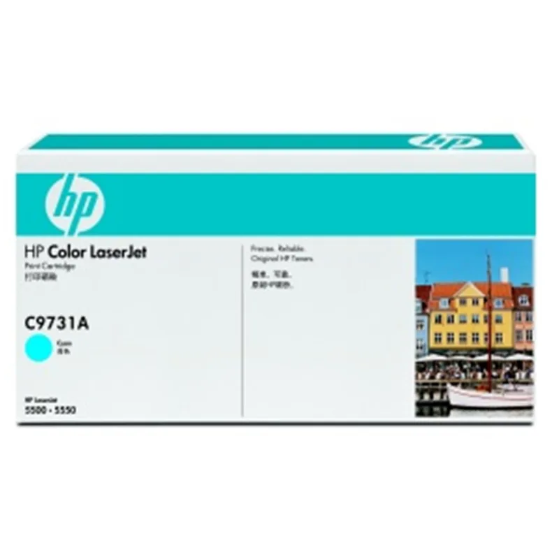 HP Color LaserJet azurový toner, C9731A C9731A