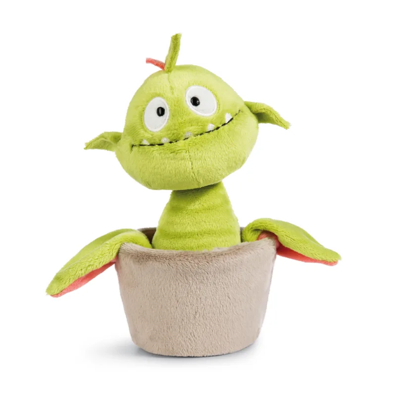NICI plyš Kvetina Gisela, Mäsožravka 18 cm, ZELENÁ