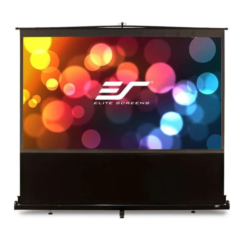 ELITE SCREENS plátno teleskopické od podlahy vzhůru 60" (152,4cm)/ 4:3/ 91,4×121,9cm/ gain 1.1/ case černý (F60NWV)