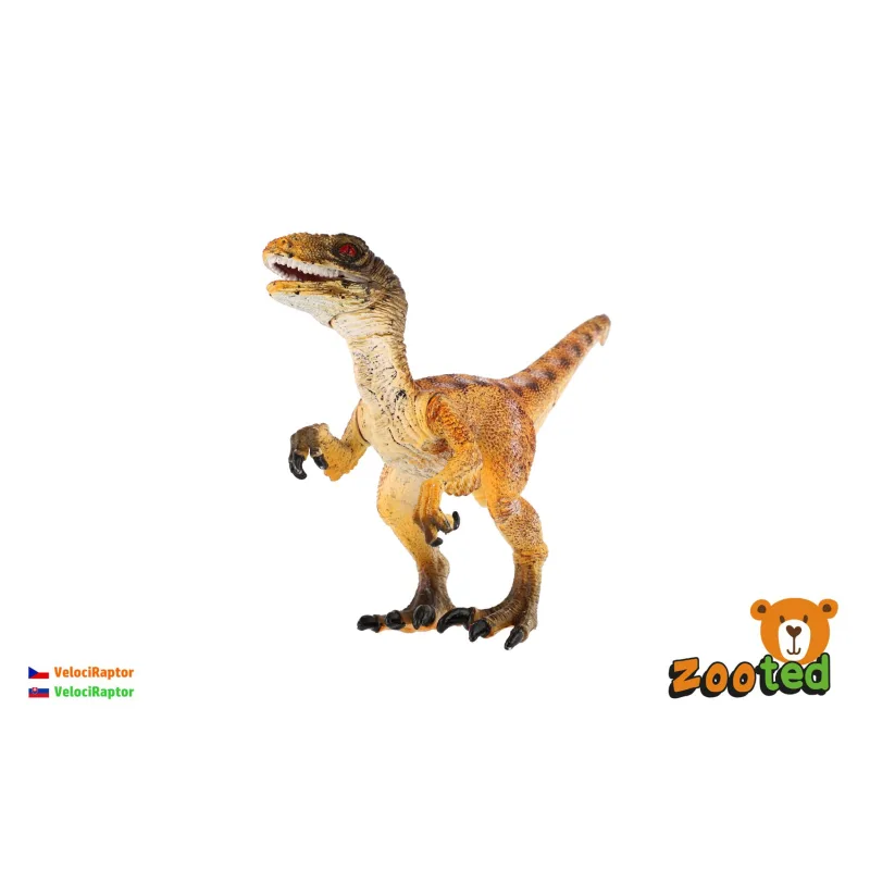 ZOOted Velociraptor dinosaurus zooted plast 16cm