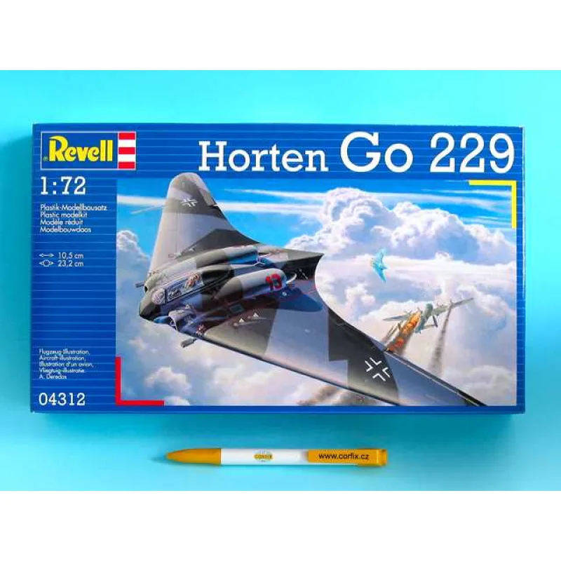 Revell Plastic ModelKit lietadlo 04312 - Horten Go-229 (1:72)