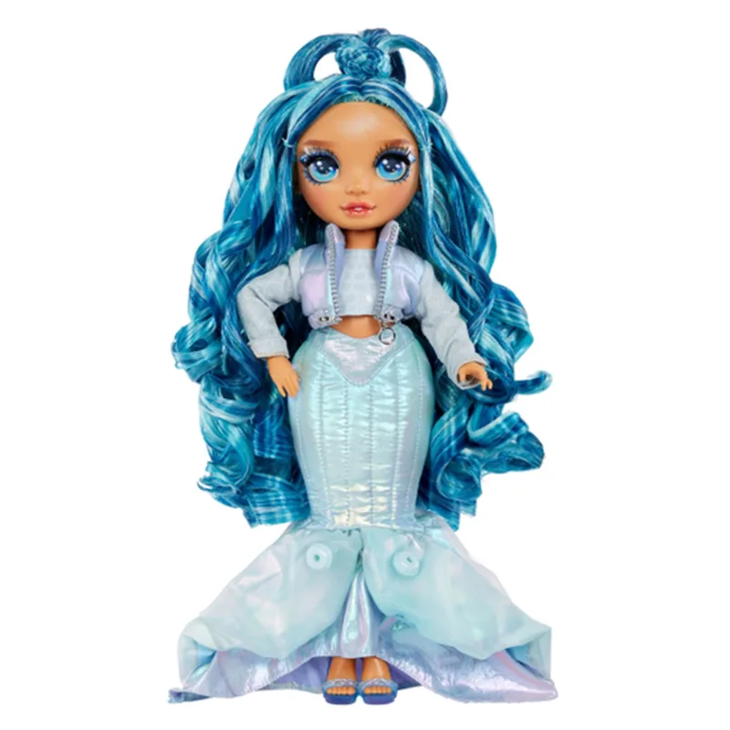 Rainbow High Zimná fashion bábika - Skyler (Blue)