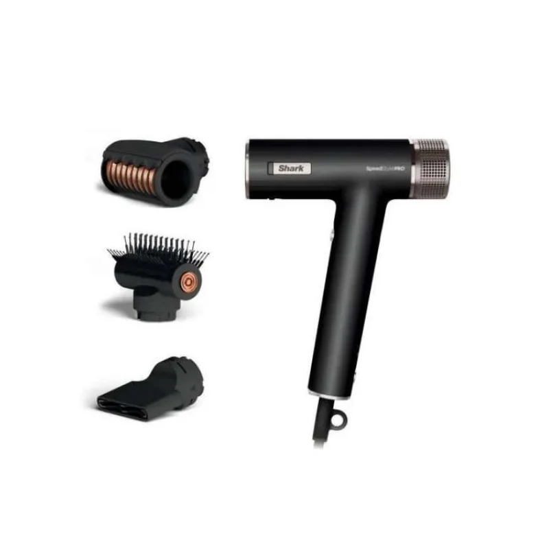 Shark HD731EU SpeedStyle Pro fén na vlasy, 1750 W, 3 rychlosti, 4 teploty, černá (HD731EU)