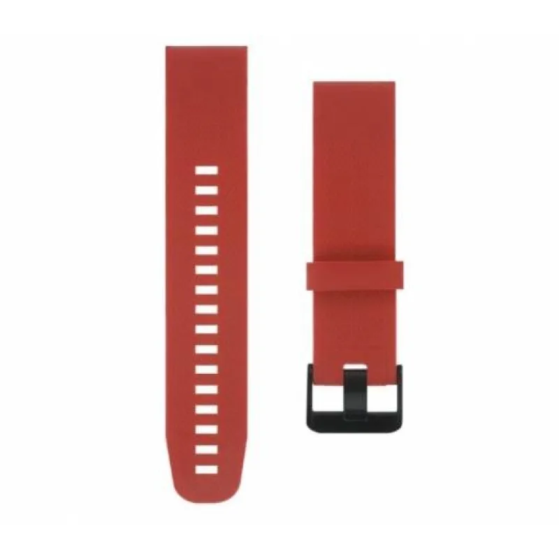 Silikonový řemínek červený pro Garmin Fenix 5/6/Forerunner 935/945 ESES 1530000840