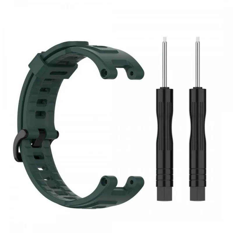 Silikonový řemínek zelený pro Xiaomi Amazfit T-Rex ESES 1530002033