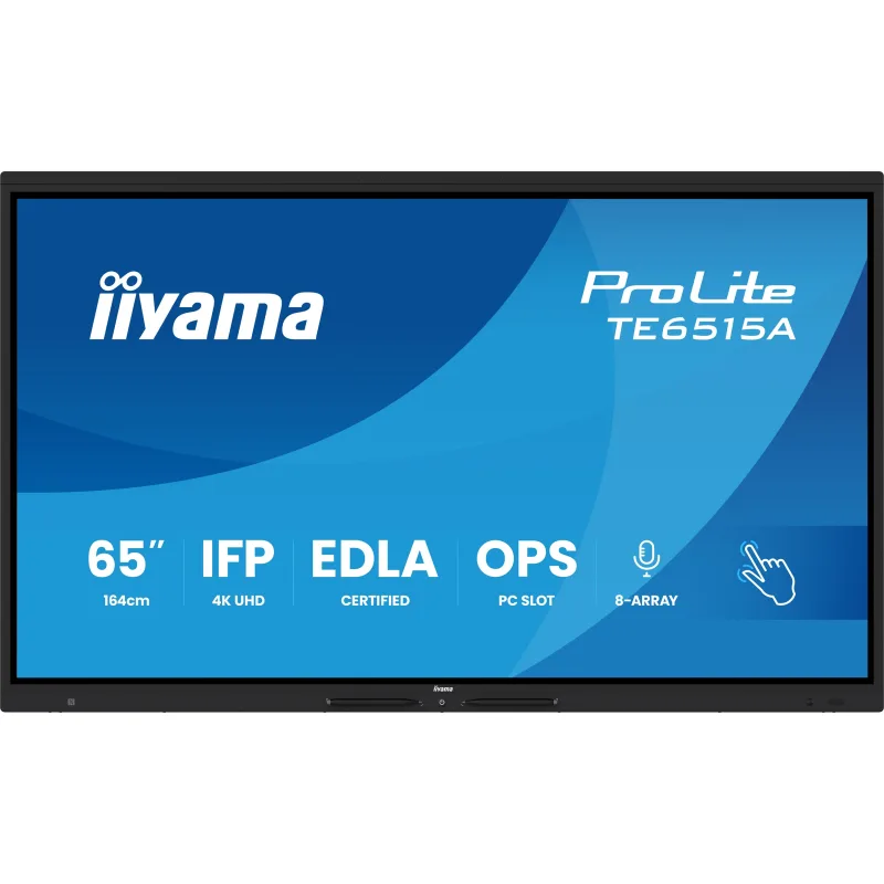 65" iiyama TE6515A-B2AG:VA,4K,EDLA,NFC TE6515A-B2AG