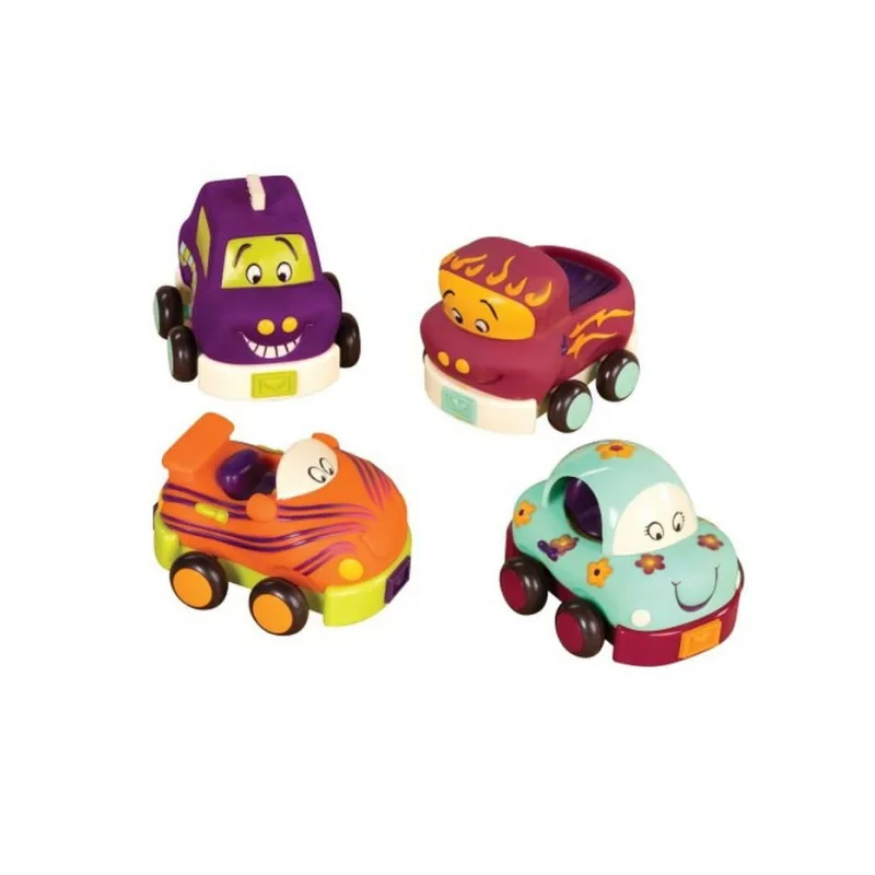 B-Toys Autíčka na zotrvačník Wheeee-ls!