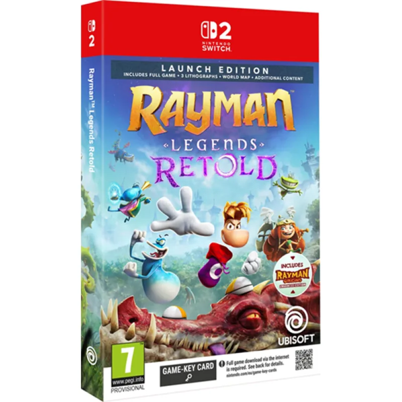 UBI SOFT NS2 - Rayman Legends Retold Launch Edition 3307216313519