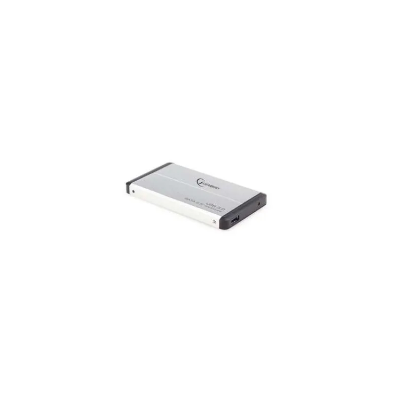 Externý box GEMBIRD pre 2.5" zariadenie, USB 3.0, SATA, strieborná (EE2-U3S-2-S)
