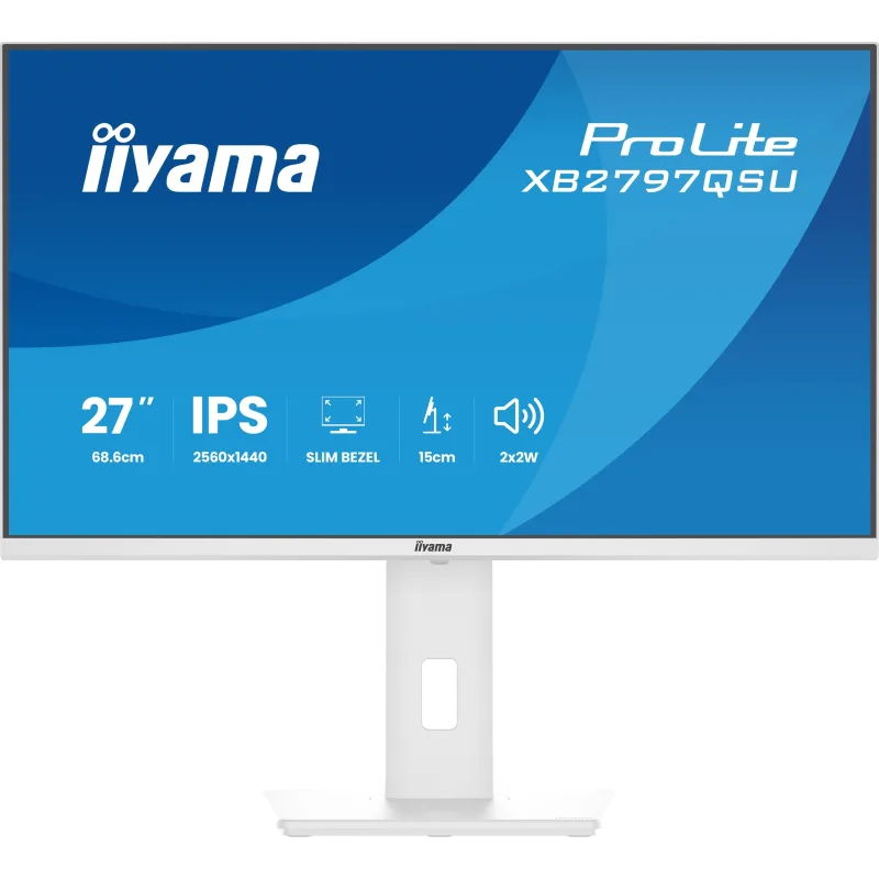 iiyama ProLite/XB2797QSU-W1/27"/IPS/QHD/75Hz/1ms/Bílá/5R XB2797QSU-W1