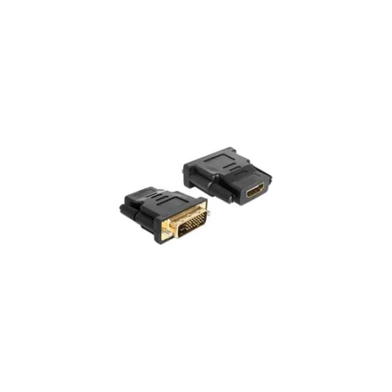 Delock Adaptér DVI 24+1 pin samec HDMI samice (65466)