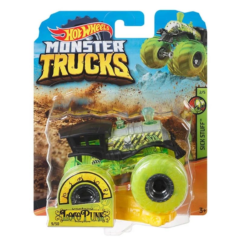 Mattel Hot Wheels MONSTER TRUCKS kakadérske kúsky asst