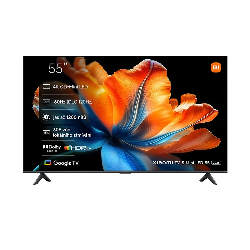 XIAOMI Xiaomi/TV S Mini LED 55 2026/55"/4K UHD/Šedá 71276