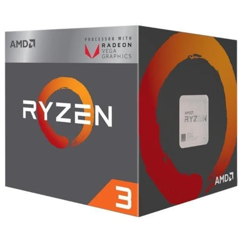 CPU AMD RYZEN 3 4300G, 4-core, 3.8GHz, 4MB cache, 65W, socket AM4, …