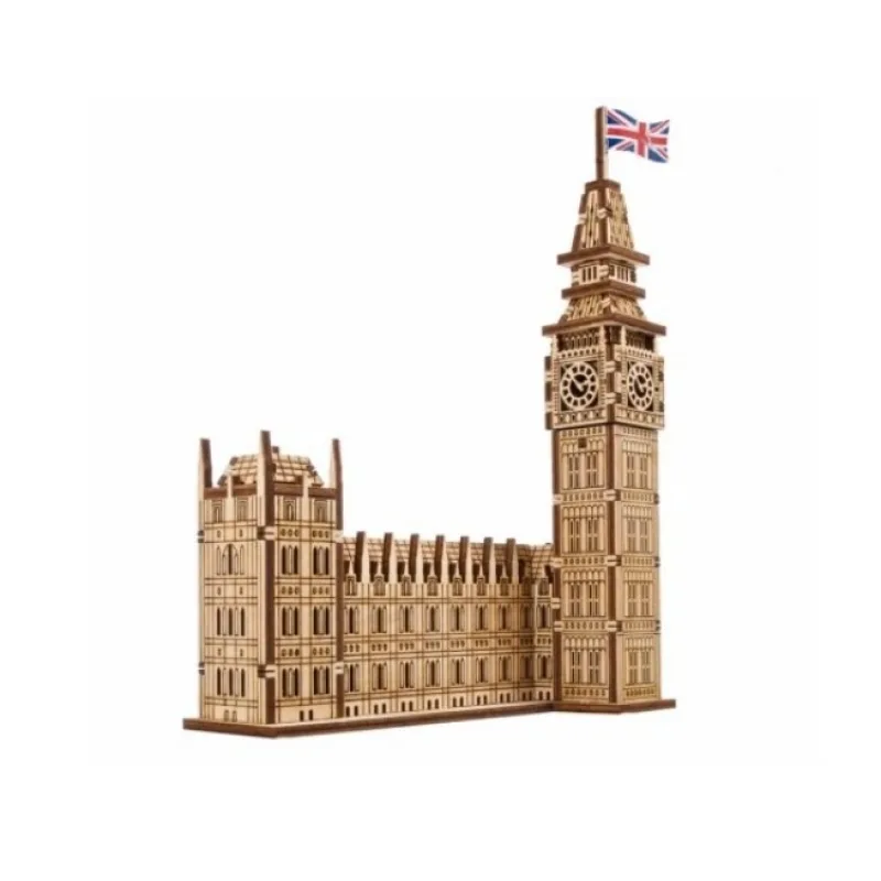 Ugears Ugears 3D drevené mechanické puzzle Big Ben