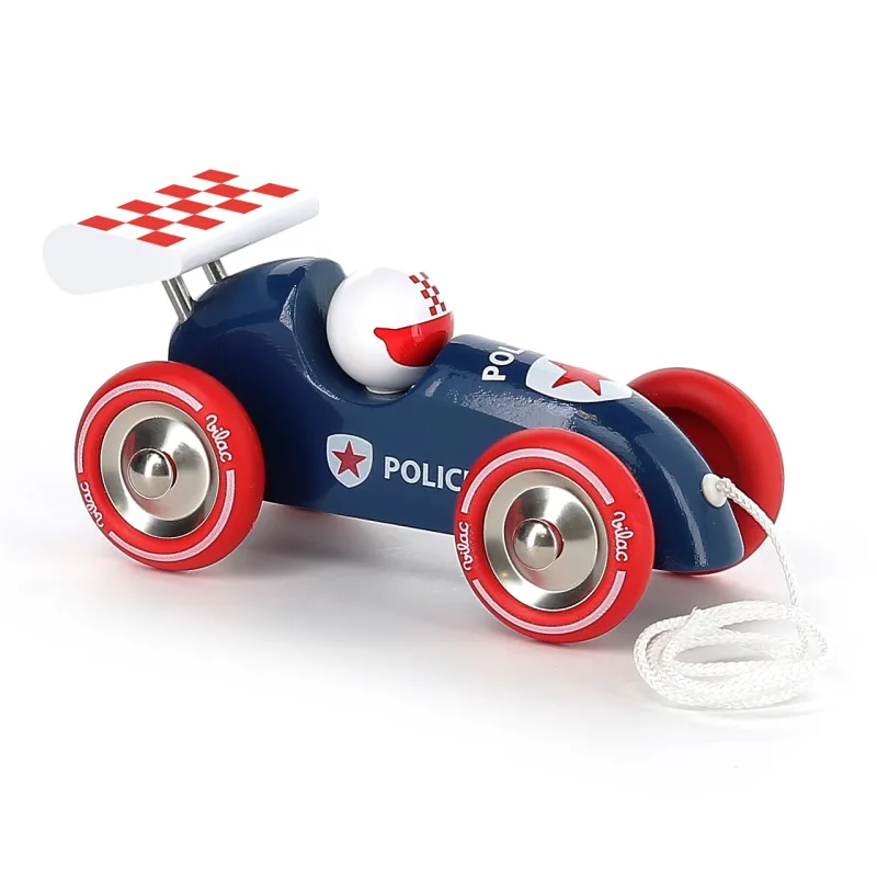 Vilac Vilac Ťahacie závodné auto s krídlom policajné