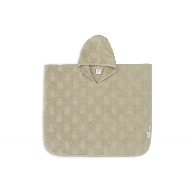 Jollein Osuška pončo Miffy Olive Green