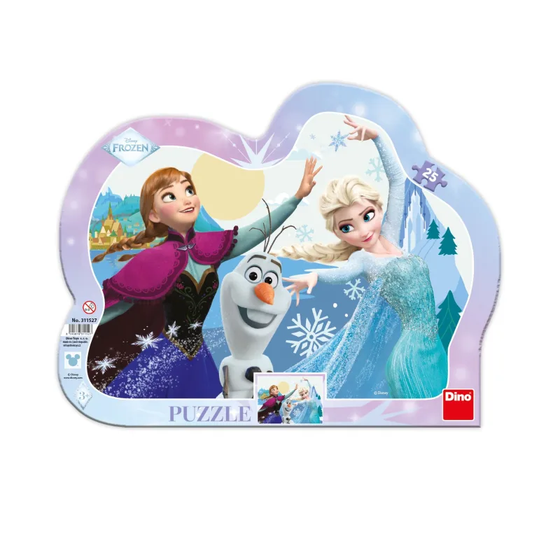 Dino ANNA A ELSA TANCUJÚ 25 kontúra Puzzle