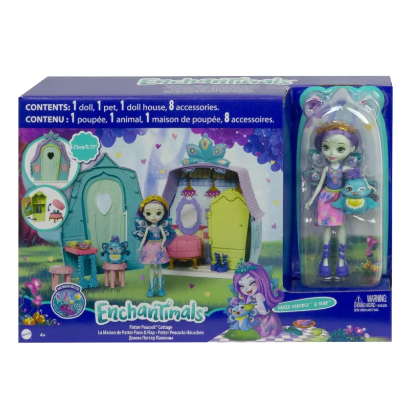 Mattel ENCHANTIMALS DOMÁCI MILÁČIKOVIA ASST
