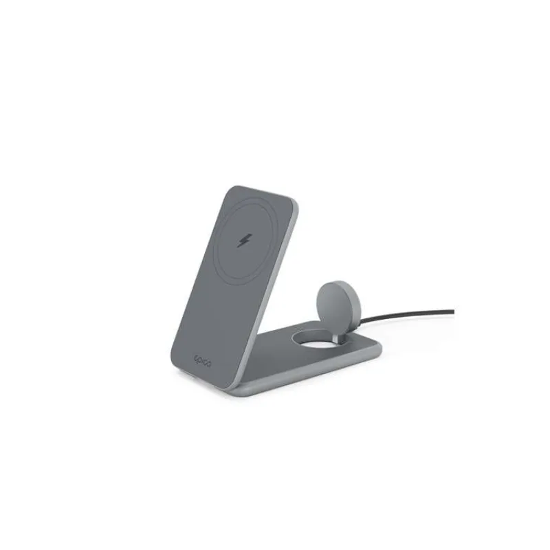 iStores by Epico Mag+ Foldable Charging Stand MagSafe compatible - vesmirne šedá (9915111900095)