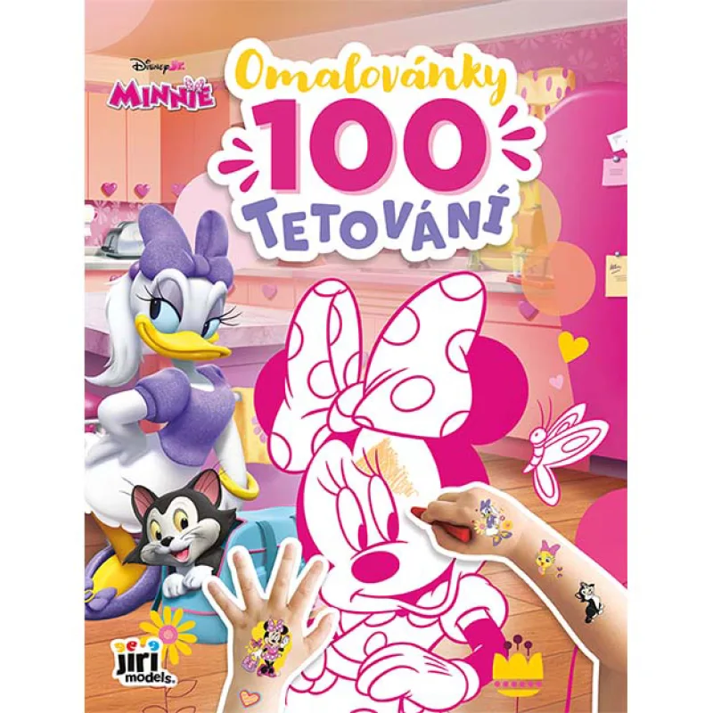 Jiri Models Omaľovánky a 100 tetovaní Minnie