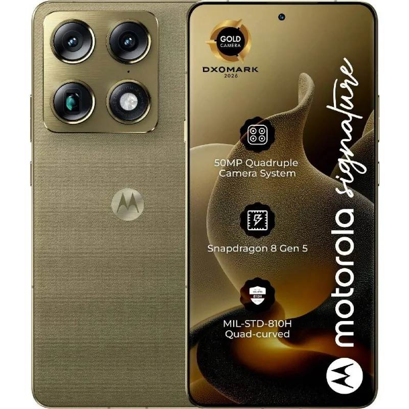 Mobil Motorola Signature 16/512GB Pantone Martini Olive 840493620039