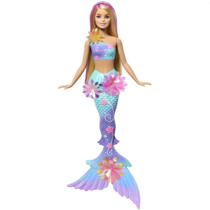 Mattel Barbie kúzelná kvetinová morská panna - BLONDÍNKA