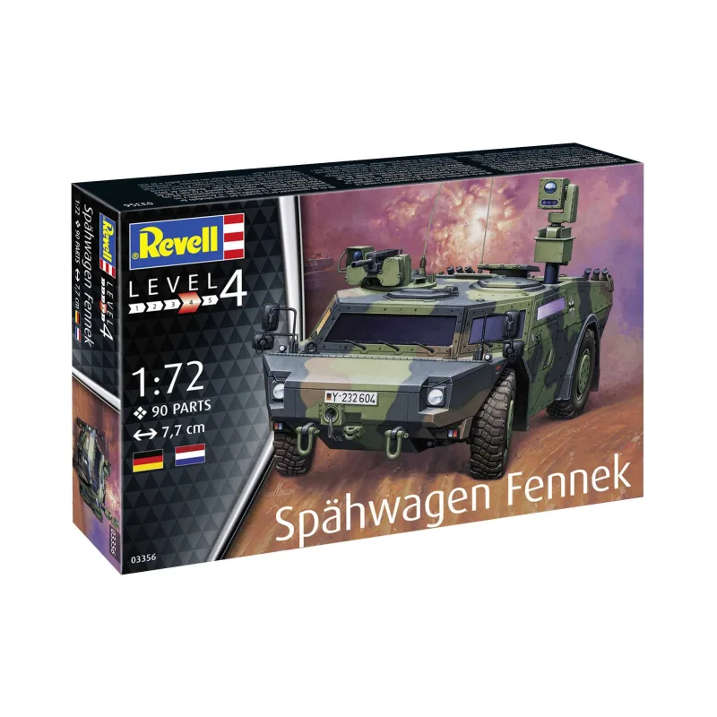 Revell Plastic ModelKit military 03356 - Prieskumné vozidlo Fennek (1:72)