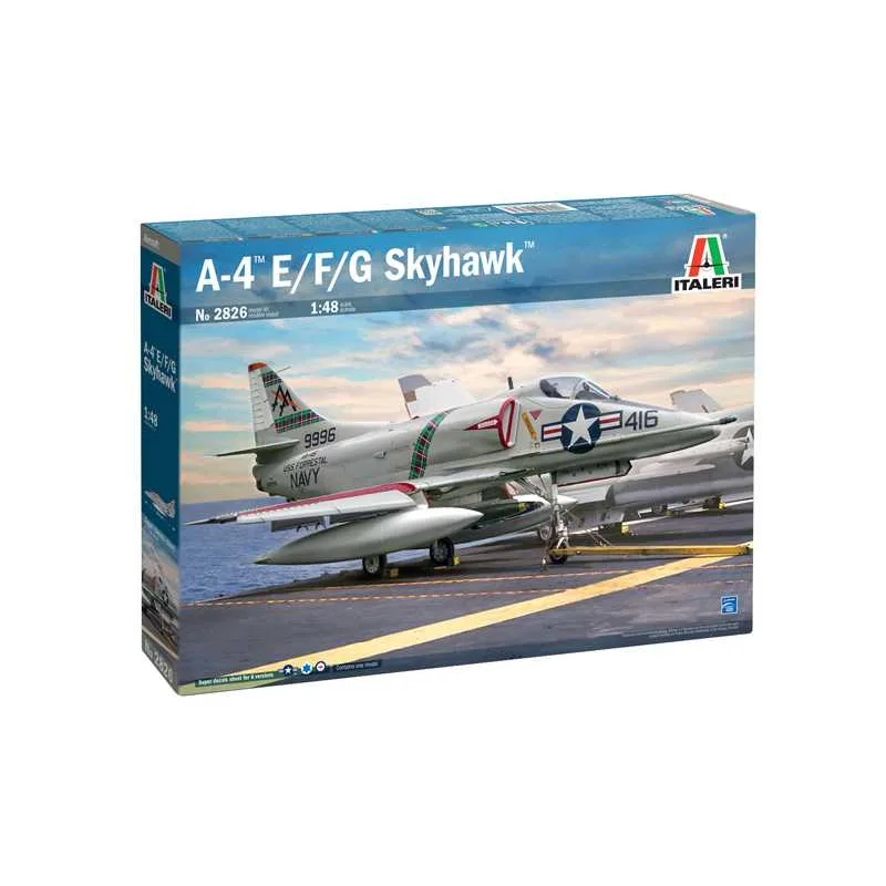 Italeri Model Kit lietadlo 2826 - A-4 E/F/G Skyhawk (1:48)