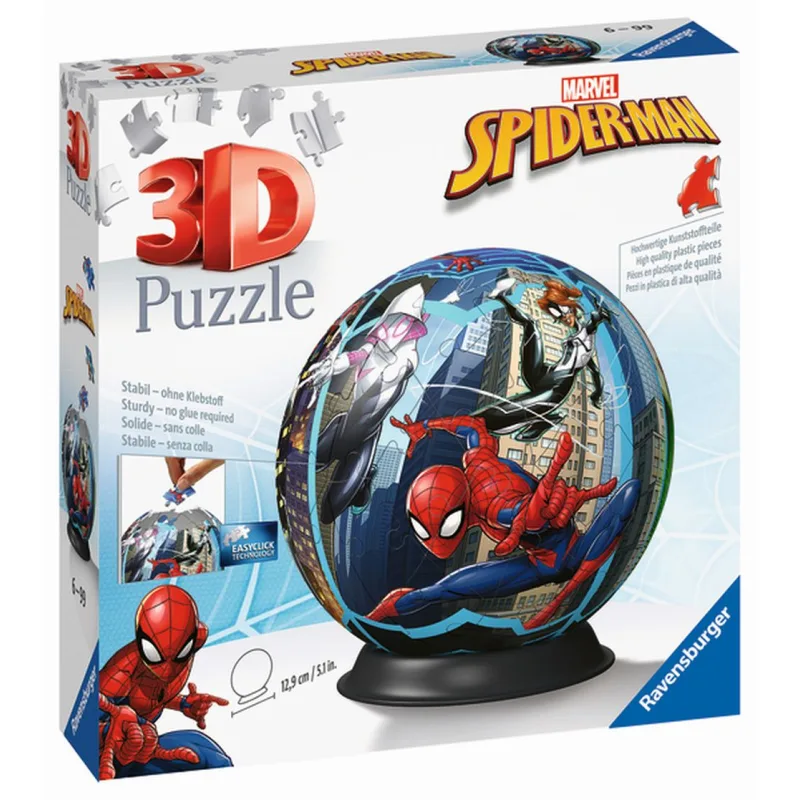 Ravensburger Puzzle-Ball Spiderman 72 dielikov