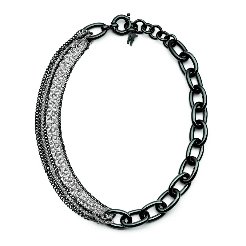 Dámsky Náhrdelník FOLLI FOLLIE WO 1N14T069KA (30CM )