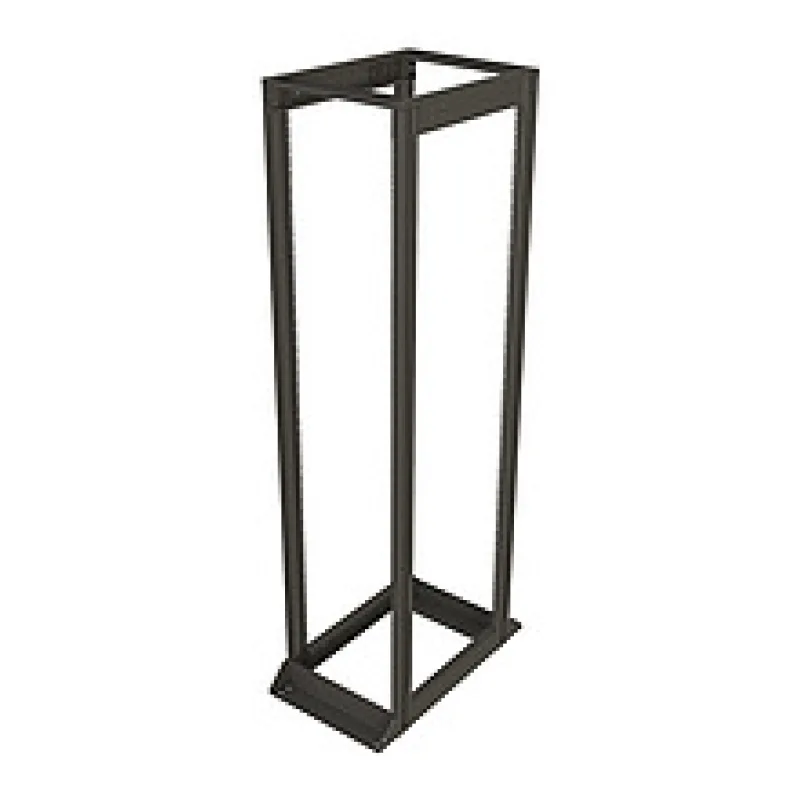 SOLARIX Rám 19" 42U 600x1000 černý nosnost 1200kg, VR-42-B 80190021