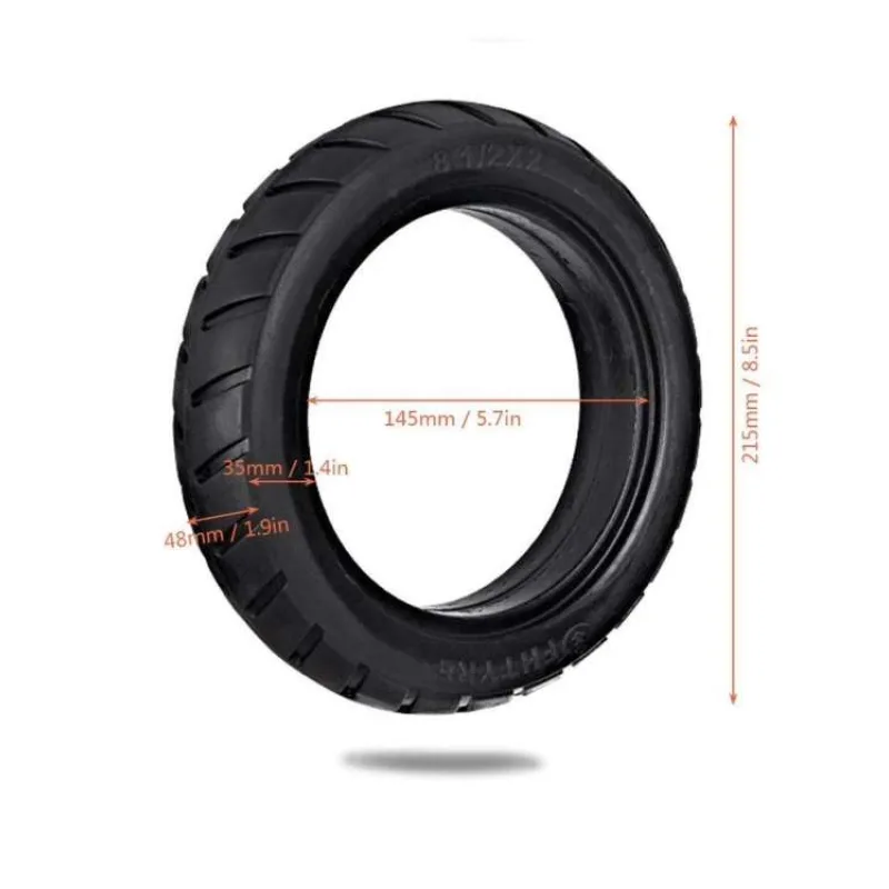 RhinoTech bezdušová pneumatika pro Scooter 8.5x2, černá (RTXACC-XISC009)
