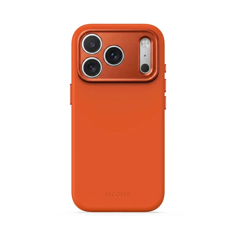 Decoded kryt Silicone Case Magsafe pre iPhone 18 Pro - Terracotta…
